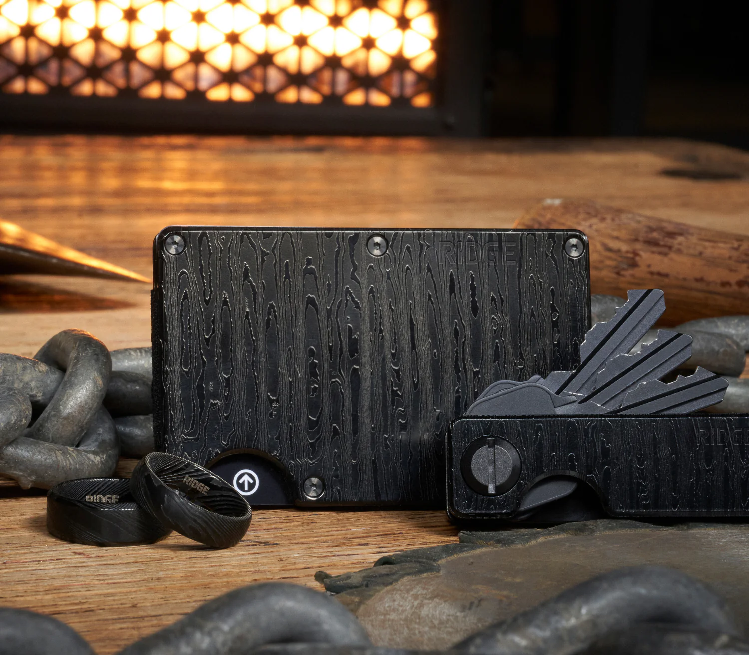 Ridge Wallet - Black Damascus - Image 7