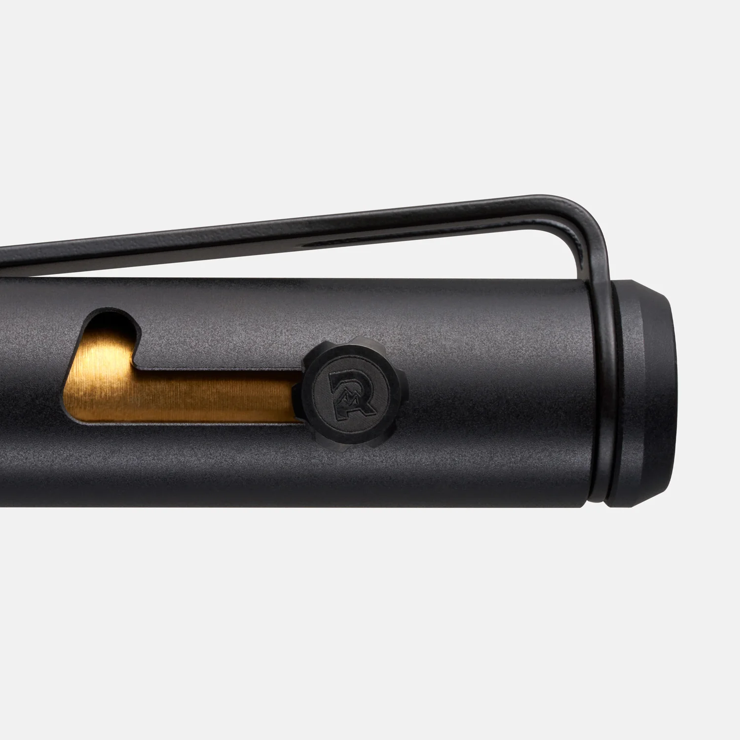 Ridge Bolt Action Pen - Matte Black Titanium - Image 4