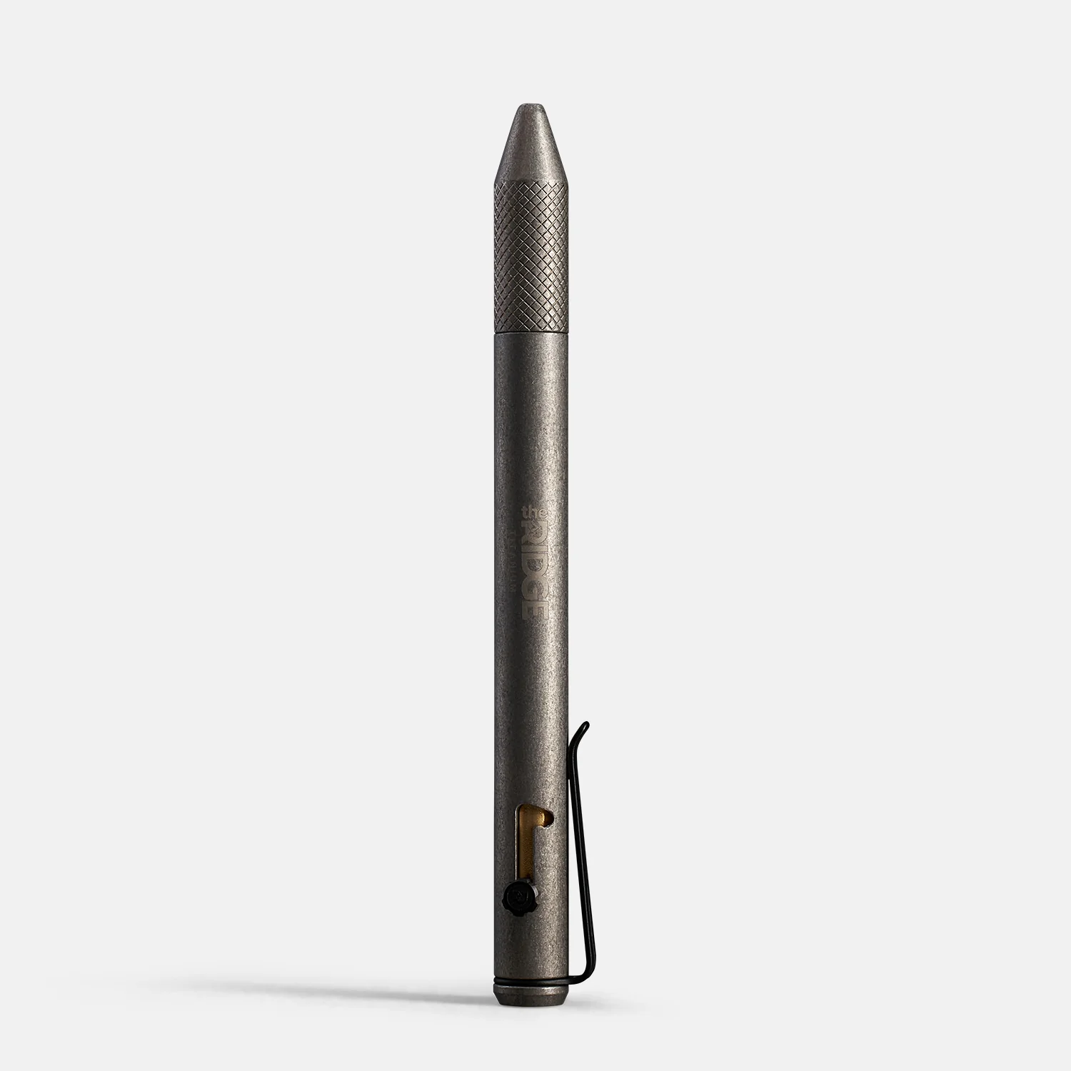 Ridge Bolt Action Pen - Stonewashed Titanium - Image 5