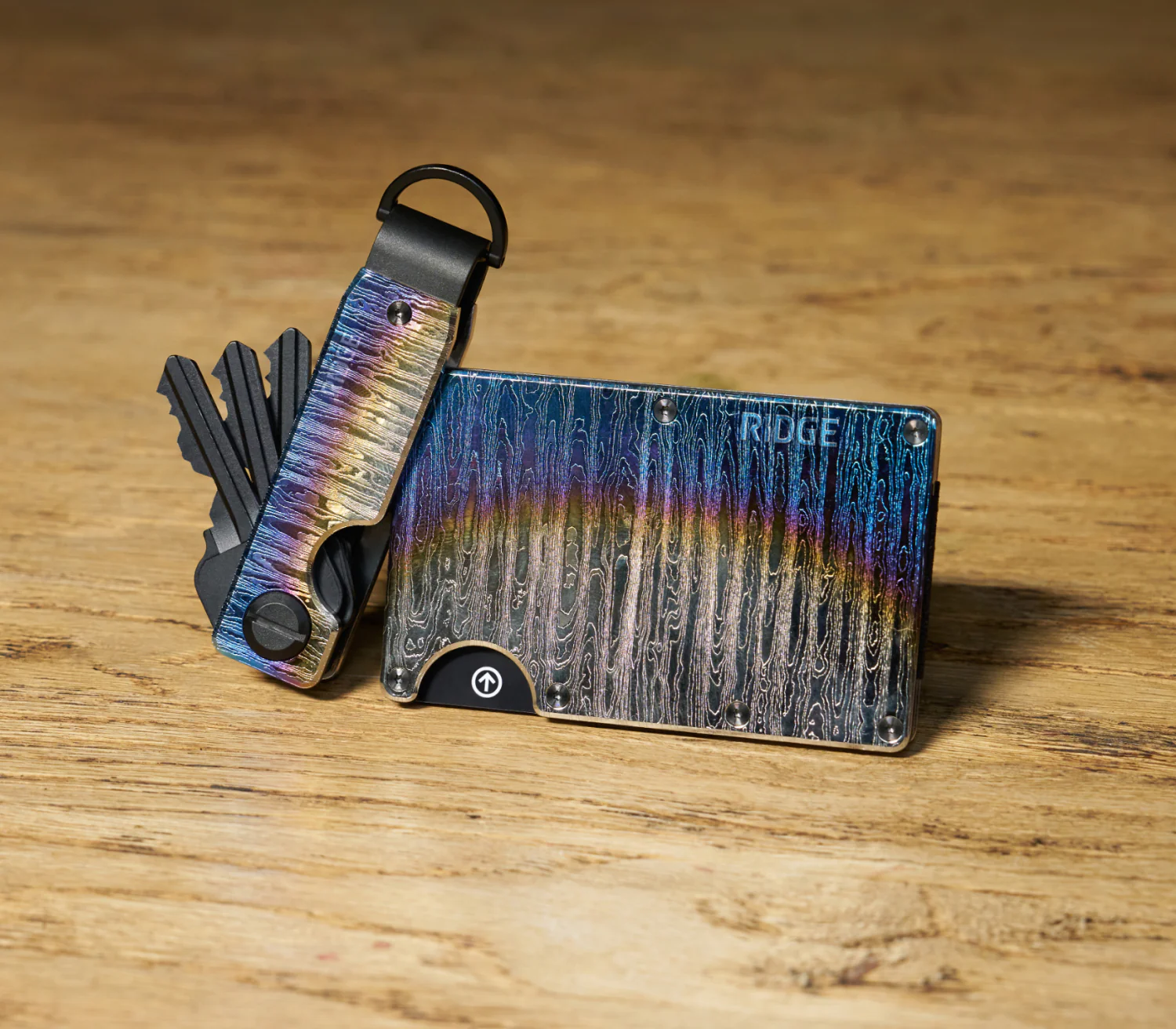 Ridge Wallet - Burnt Damascus - Image 6