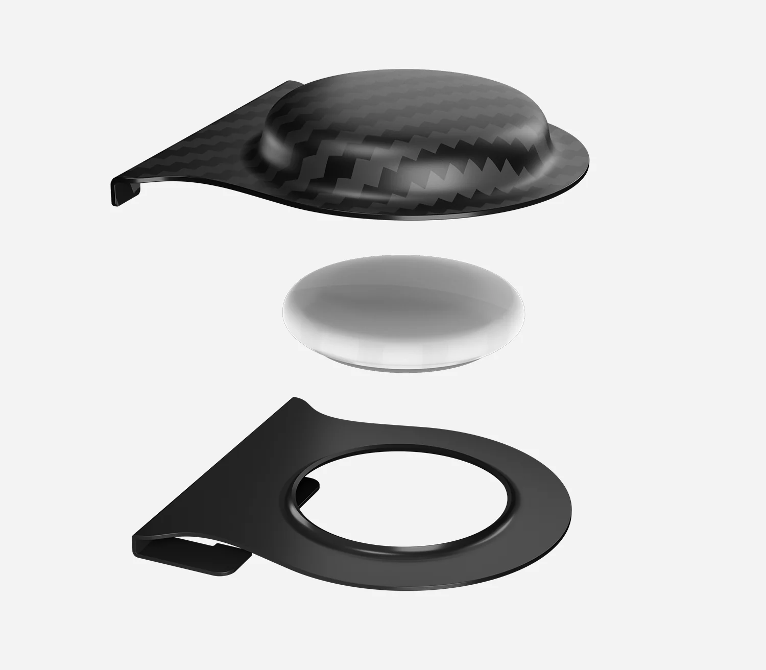 Ridge AirTag Carbon Case - Carbon Fiber 3k - Image 5