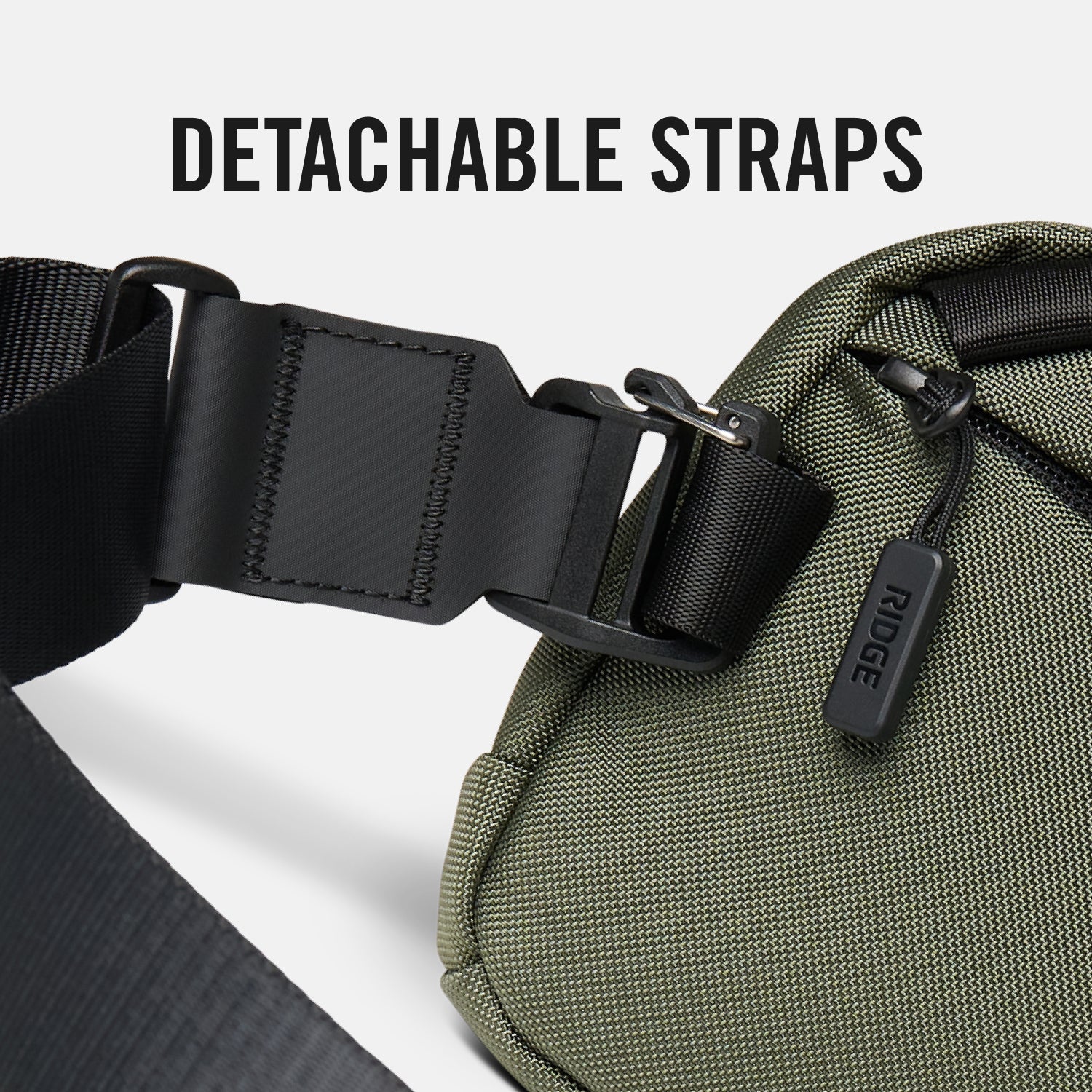 Commuter Sling - Matte Olive - Image 9