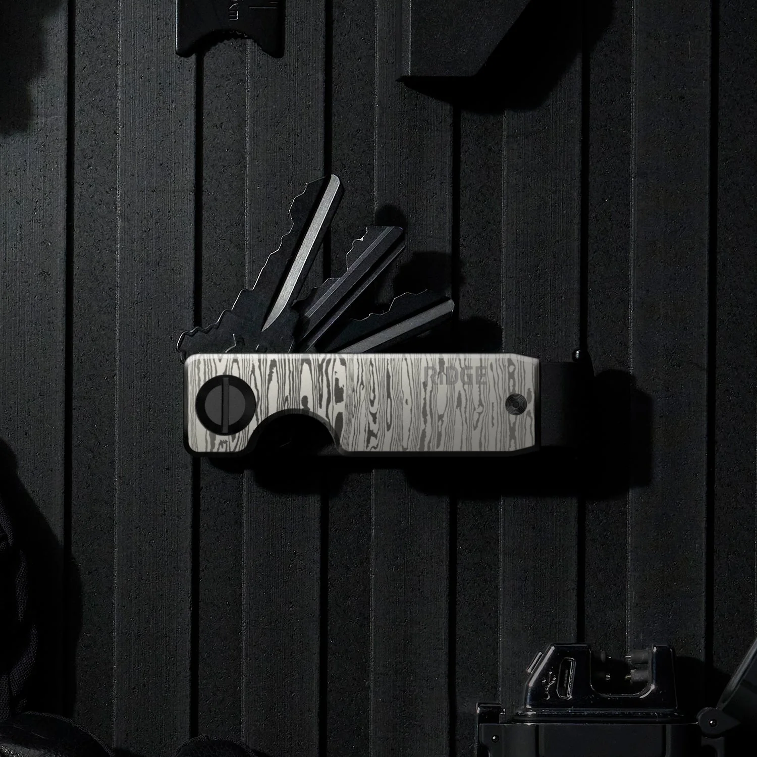 Ridge KeyCase - Damascus - Image 5