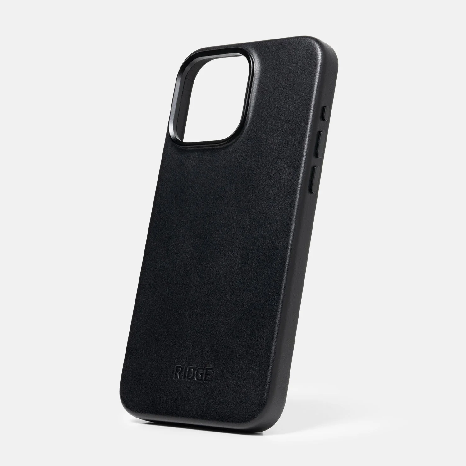 Ridge Phone Case - Midnight Black Leather - iPhone 15 Pro Max - Image 7