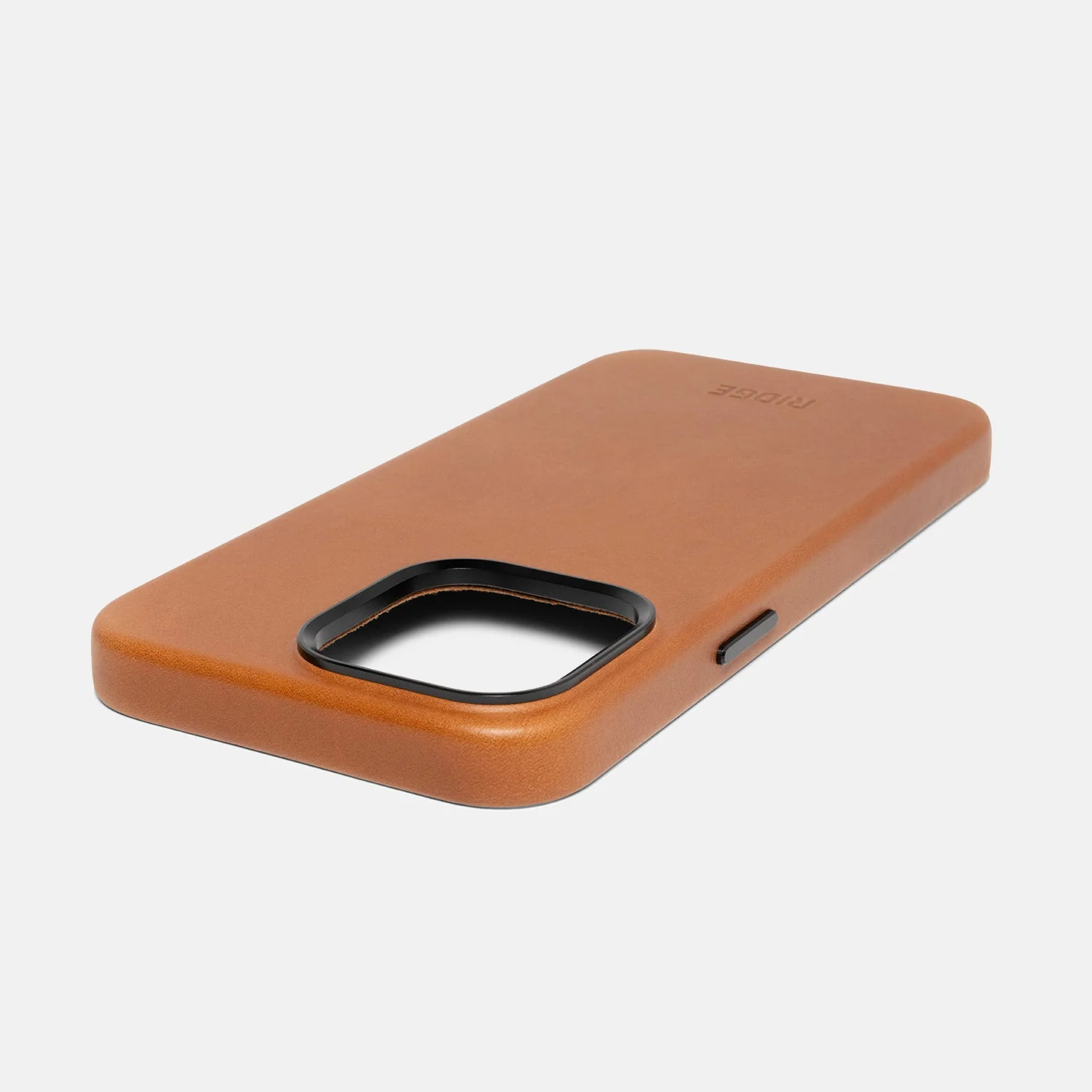 Ridge Phone Case - Tobacco Brown Leather - iPhone 15 Pro Max - Image 5