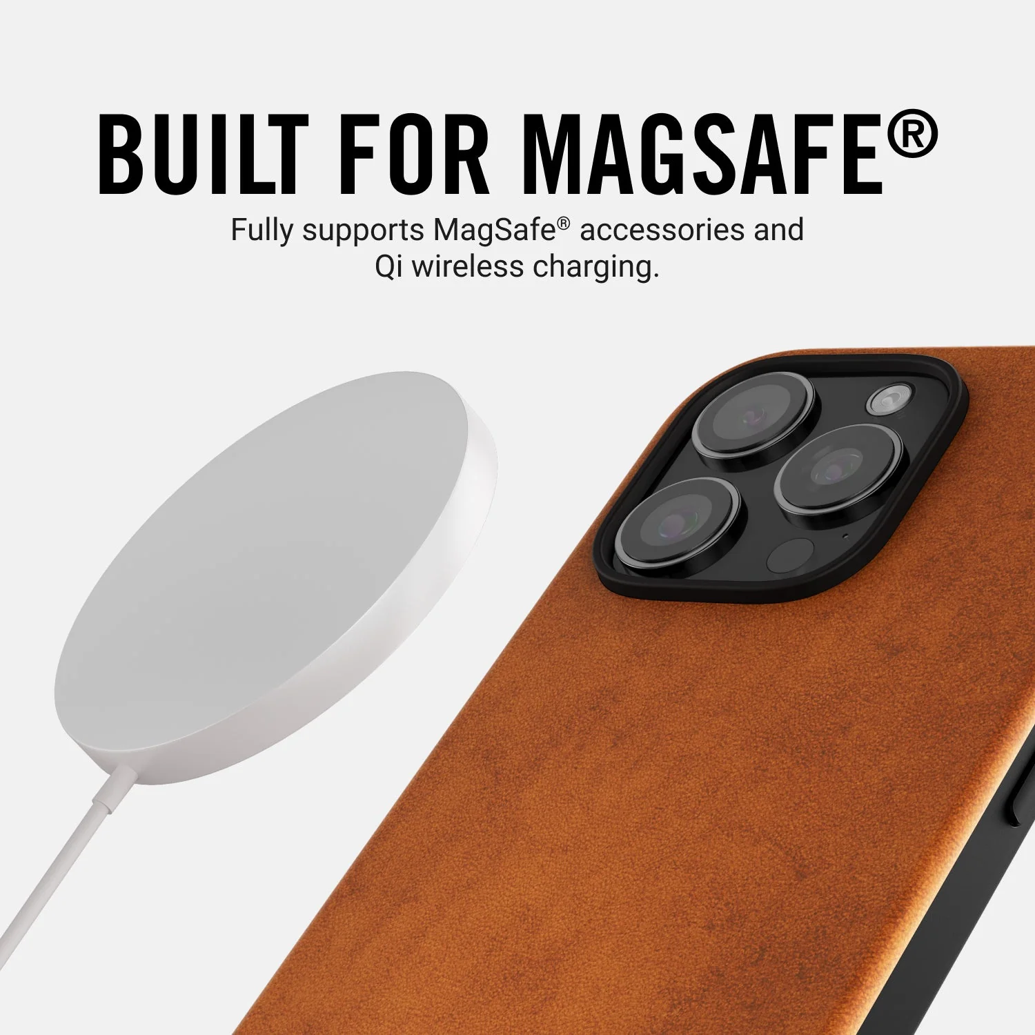 Ridge Phone Case - Tobacco Brown Leather - iPhone 16 - Image 6