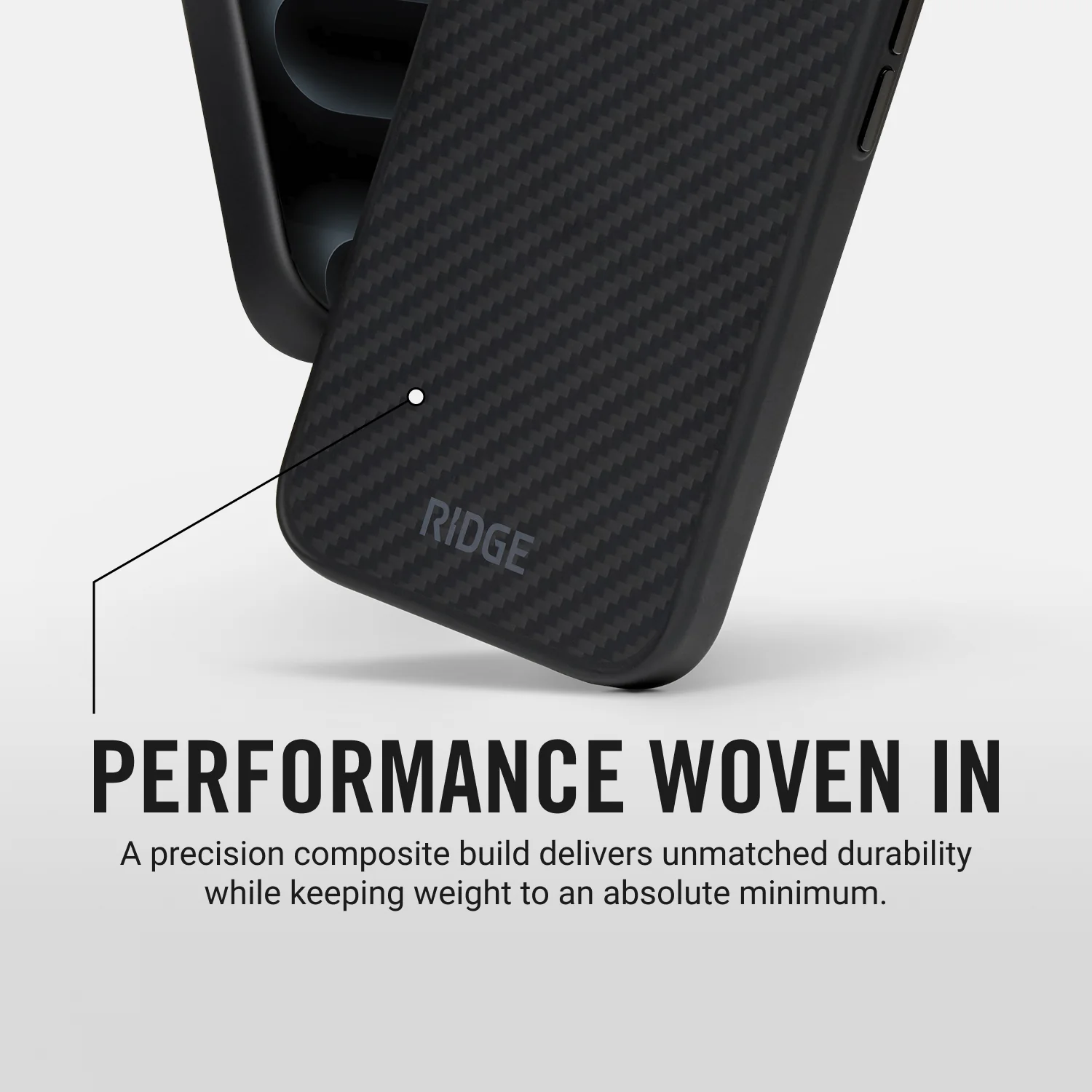 Ridge Phone Case - Carbon - iPhone 16 Plus - Image 6