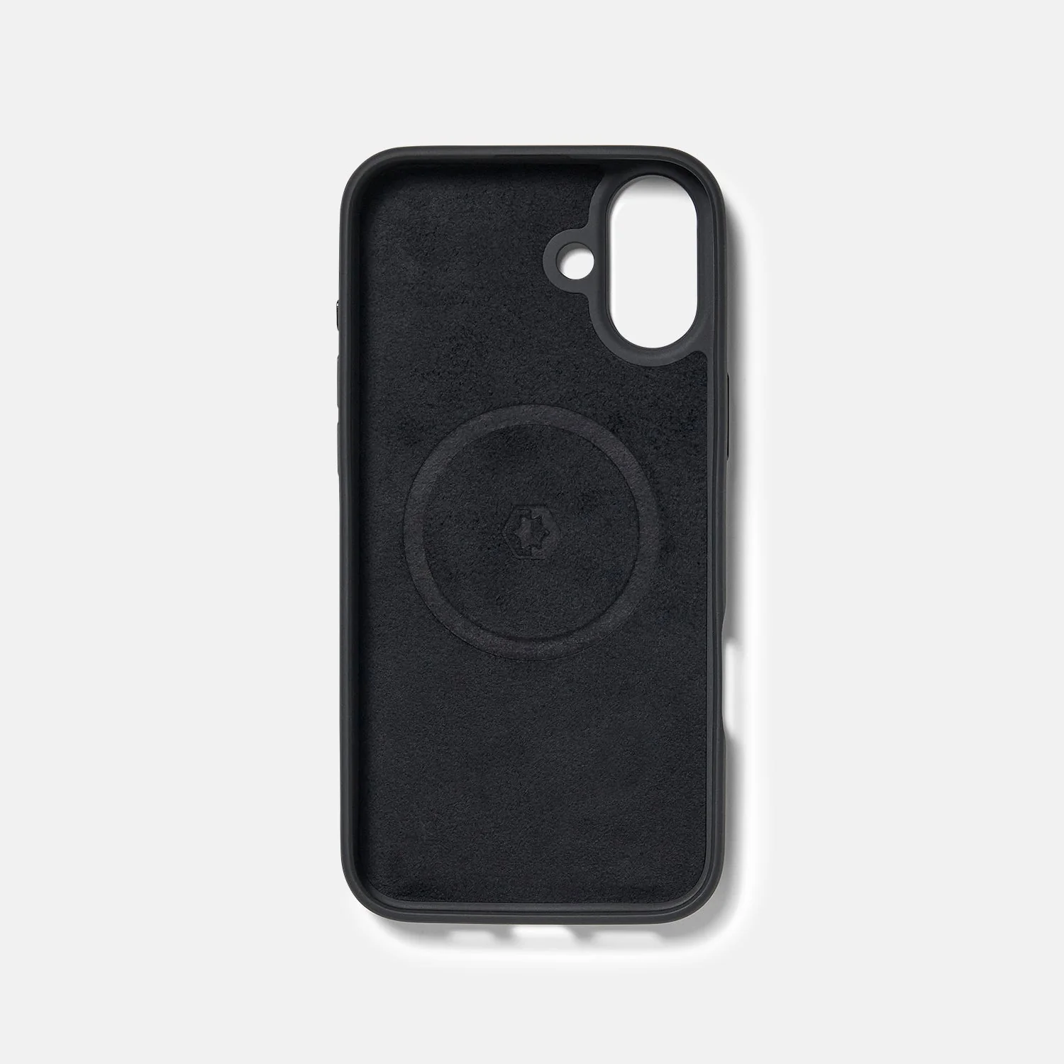 Ridge Phone Case - Midnight Black Leather - iPhone 16 Plus - Image 3