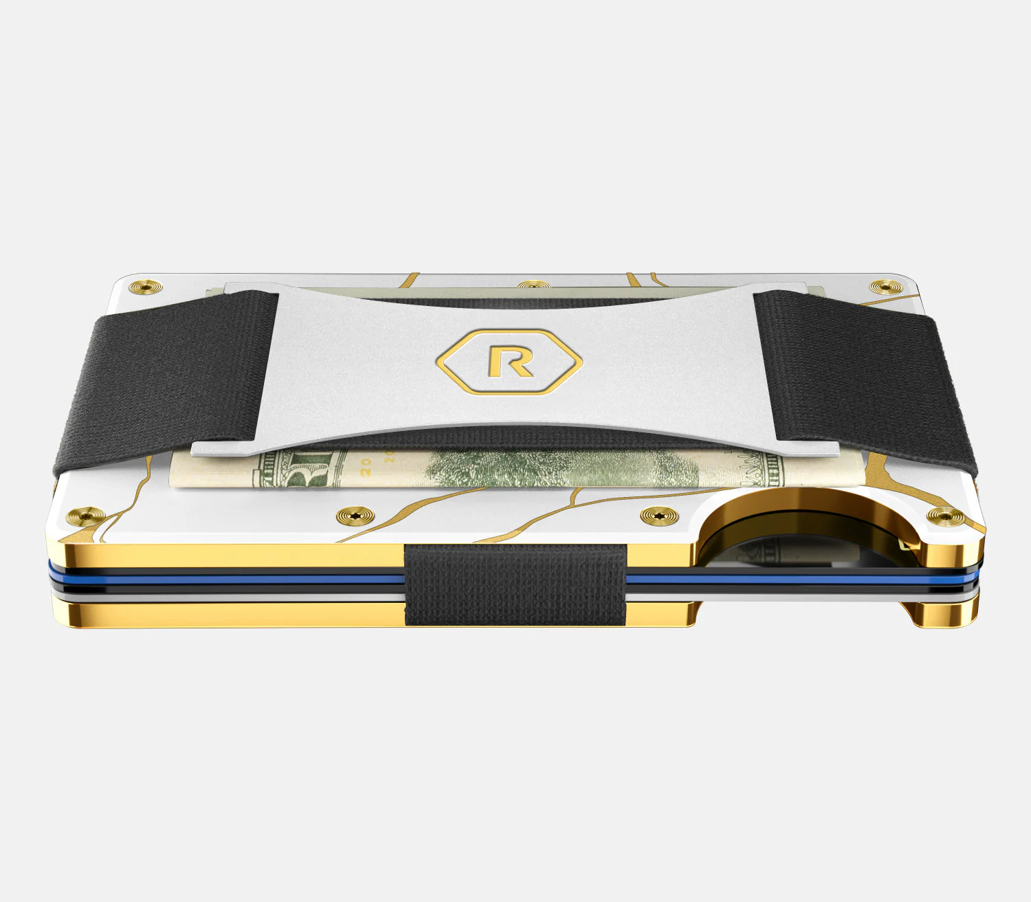 Ridge Wallet - Kintsugi - White - Image 4