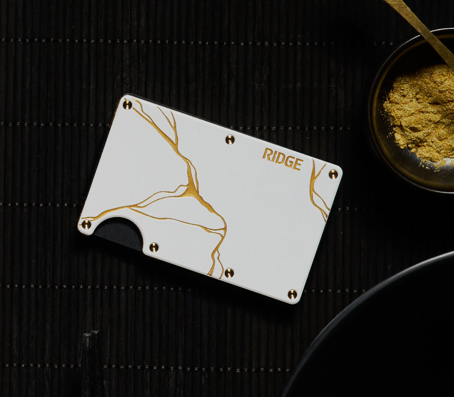 Ridge Wallet - Kintsugi - White - Image 5