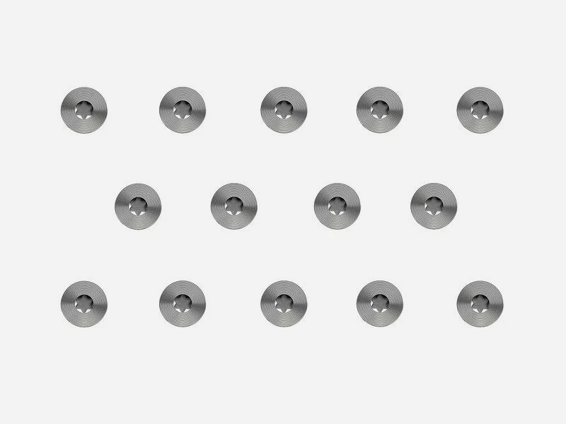 Ridge Wallet Accessory - Replacement Screws for Ridge Wallet (RAW ALUMINUM) - Image 5