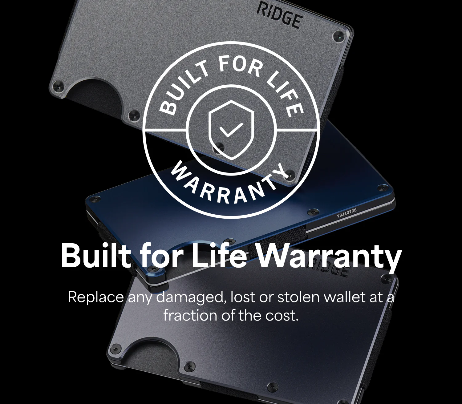 Ridge Wallet - Burnt Titanium - Image 9