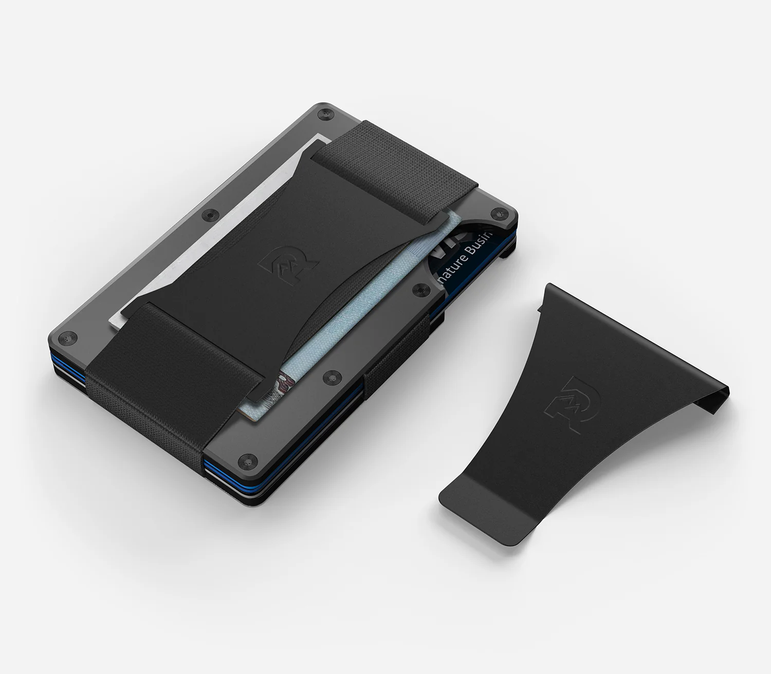 Ridge Wallet - Matte Gunmetal Titanium - Image 14