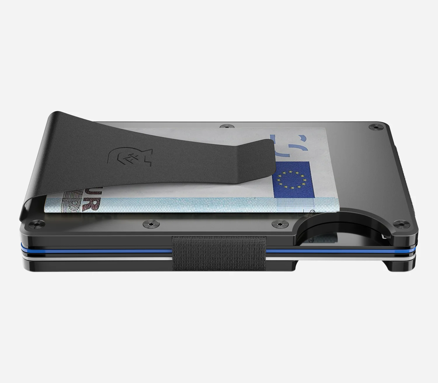 Ridge Wallet - Matte Gunmetal Titanium - Image 5