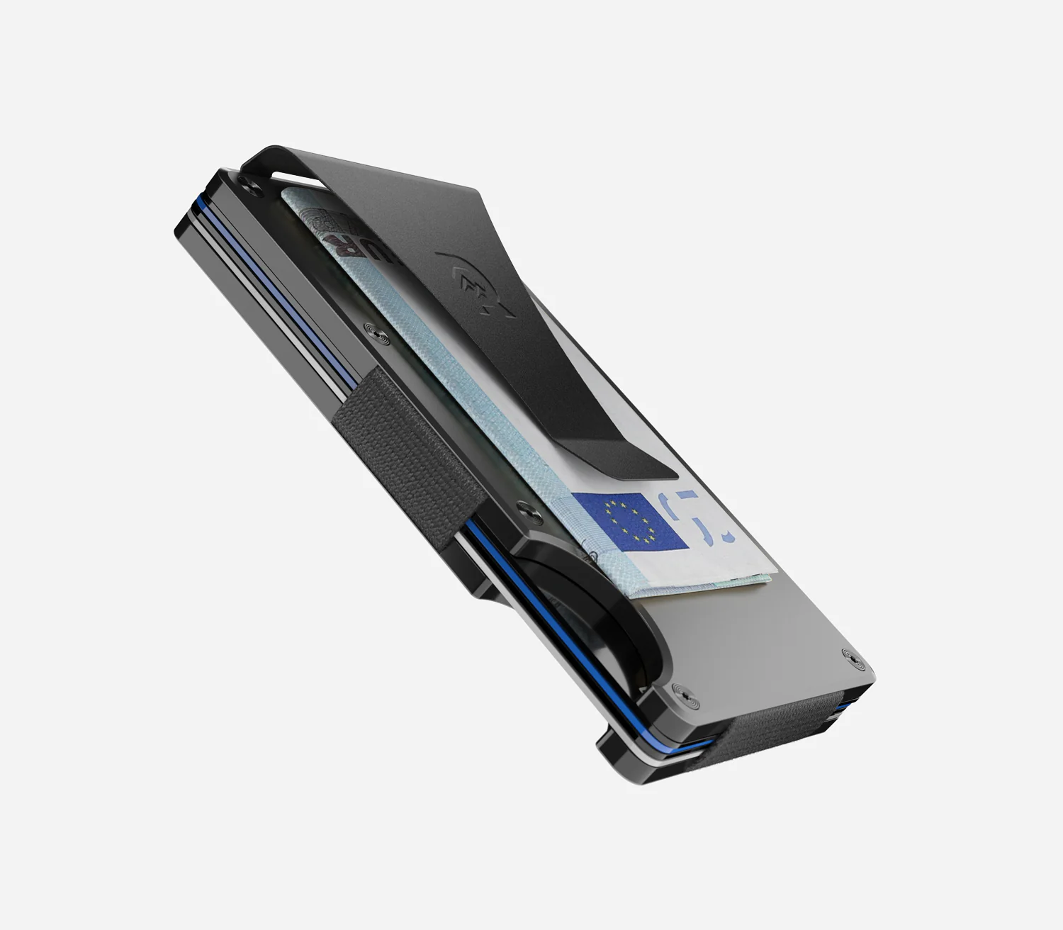 Ridge Wallet - Matte Gunmetal Titanium - Image 6