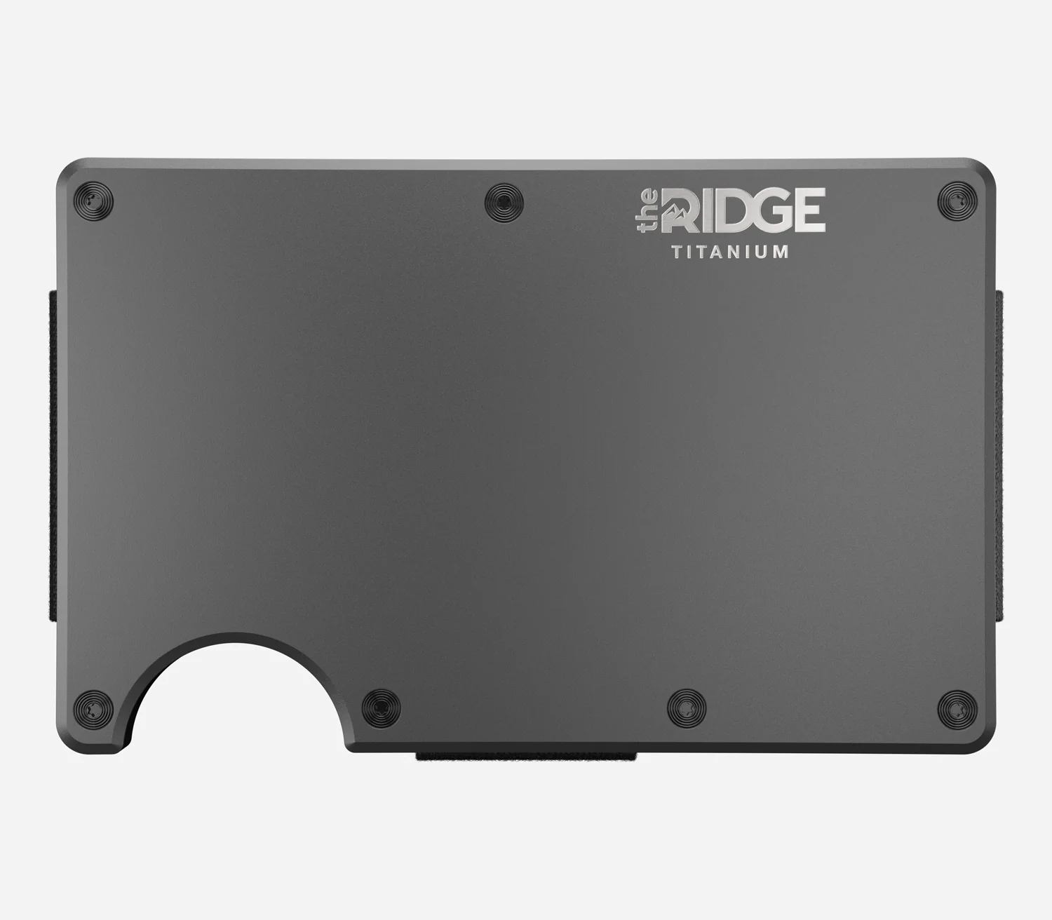 Ridge Wallet - Matte Gunmetal Titanium - Image 9