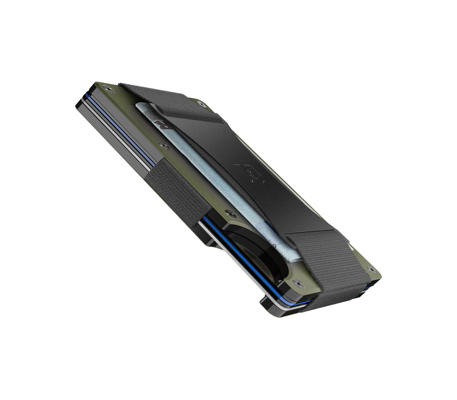 Ridge Wallet - Matte Olive Titanium - Image 12