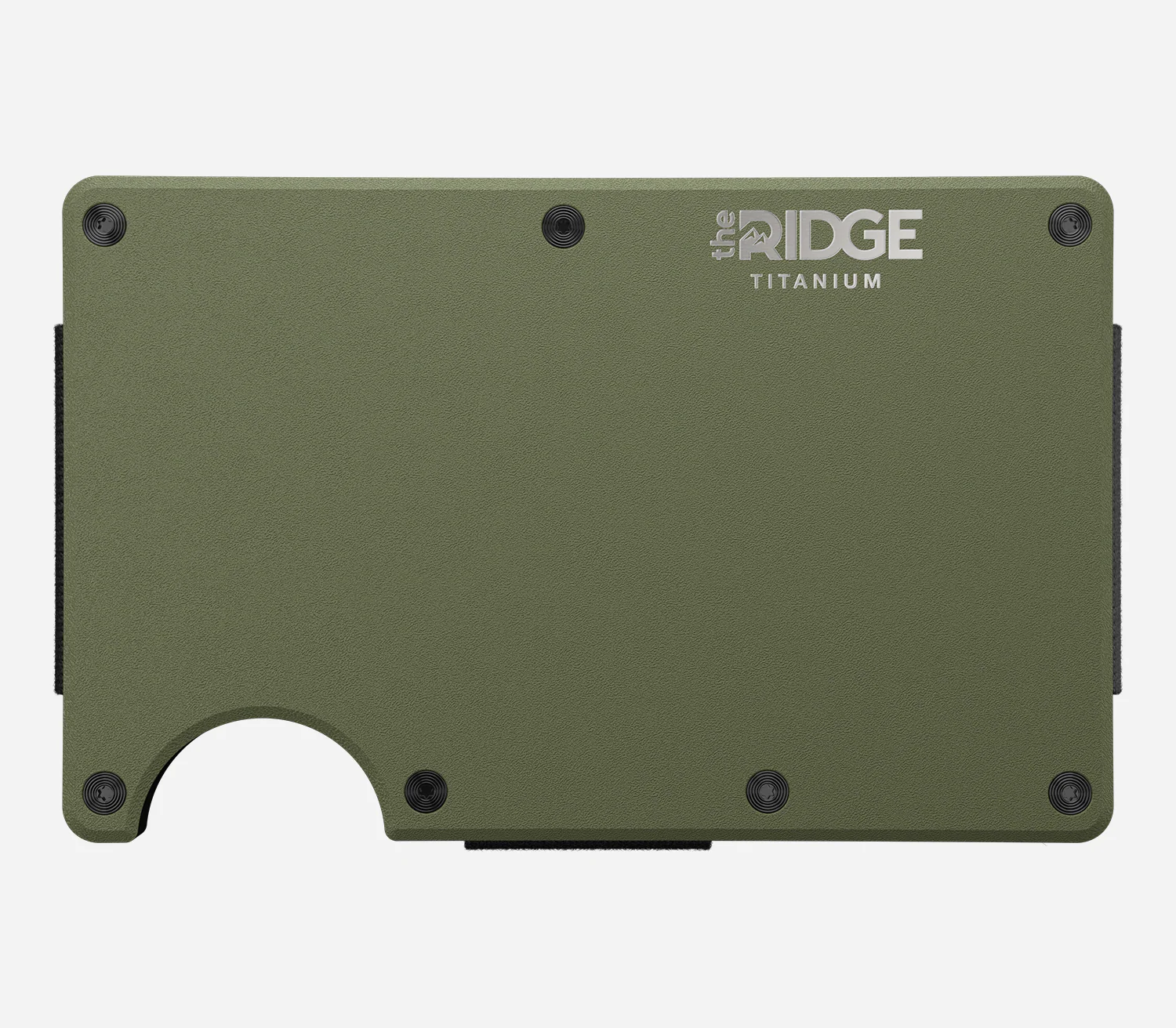 Ridge Wallet - Matte Olive Titanium - Image 3