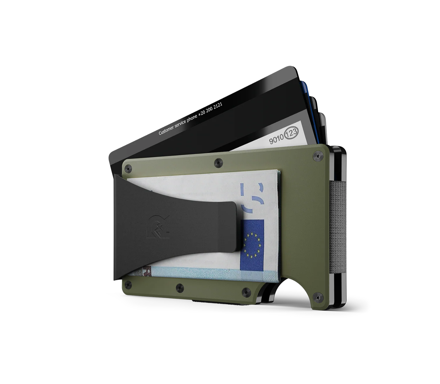 Ridge Wallet - Matte Olive Titanium - Image 4